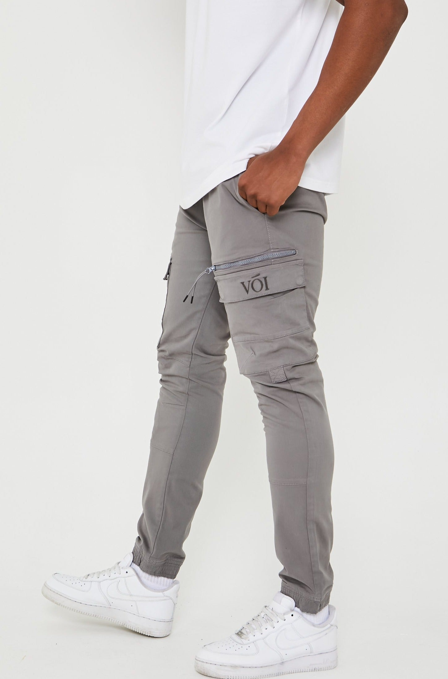 Becklow Cargo Pants - Grey