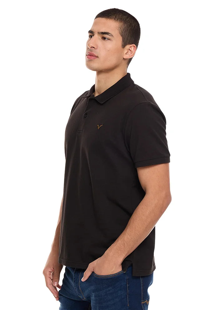 Redford Polo Shirt - Black
