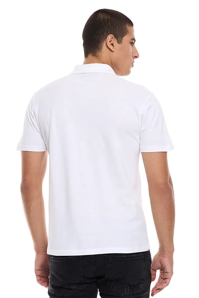 Rex Place Polo Shirt - White